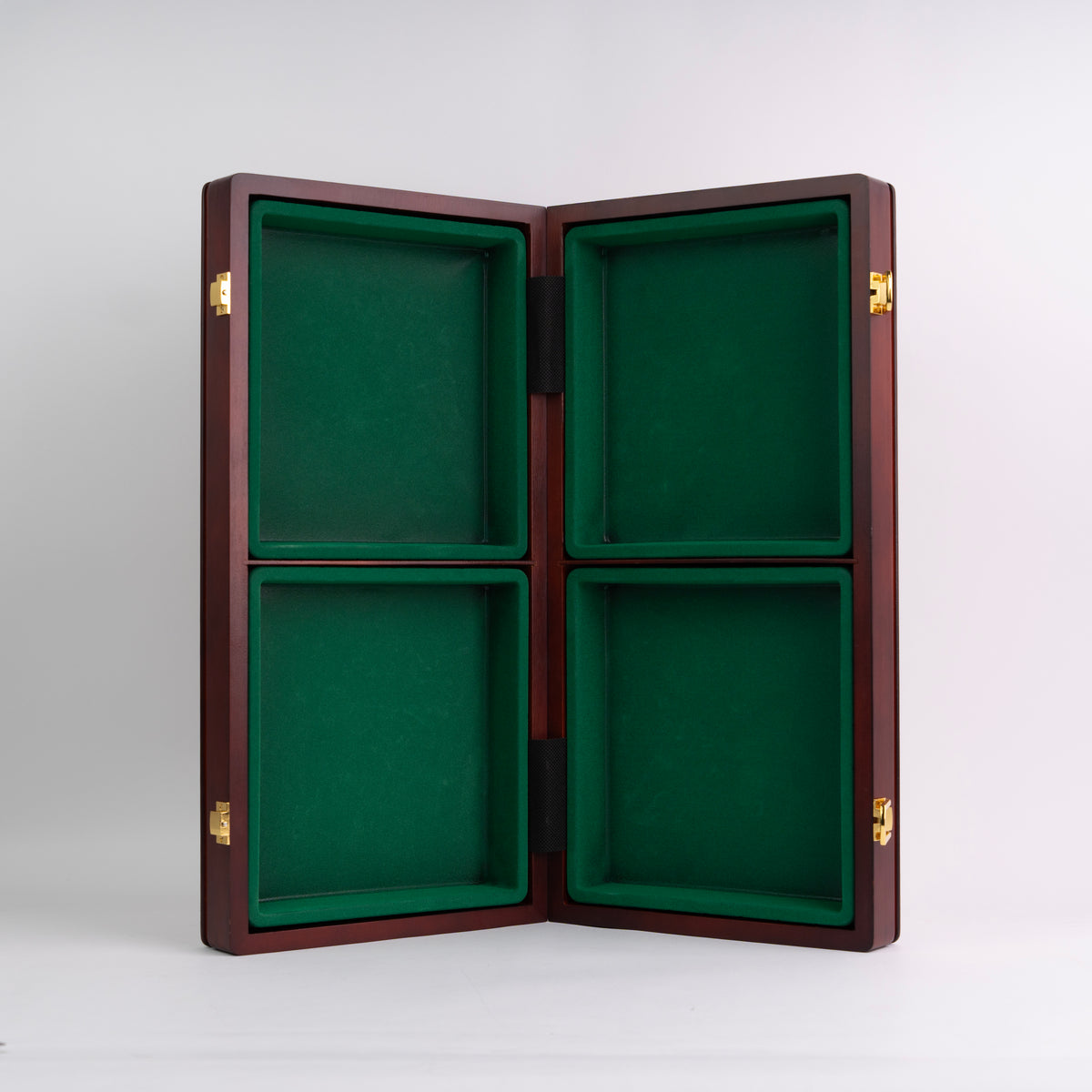 Ajedrez de Madera Modelo Madrid - Plegable Sin Coordenadas con piezas templario y almacenamiento interior