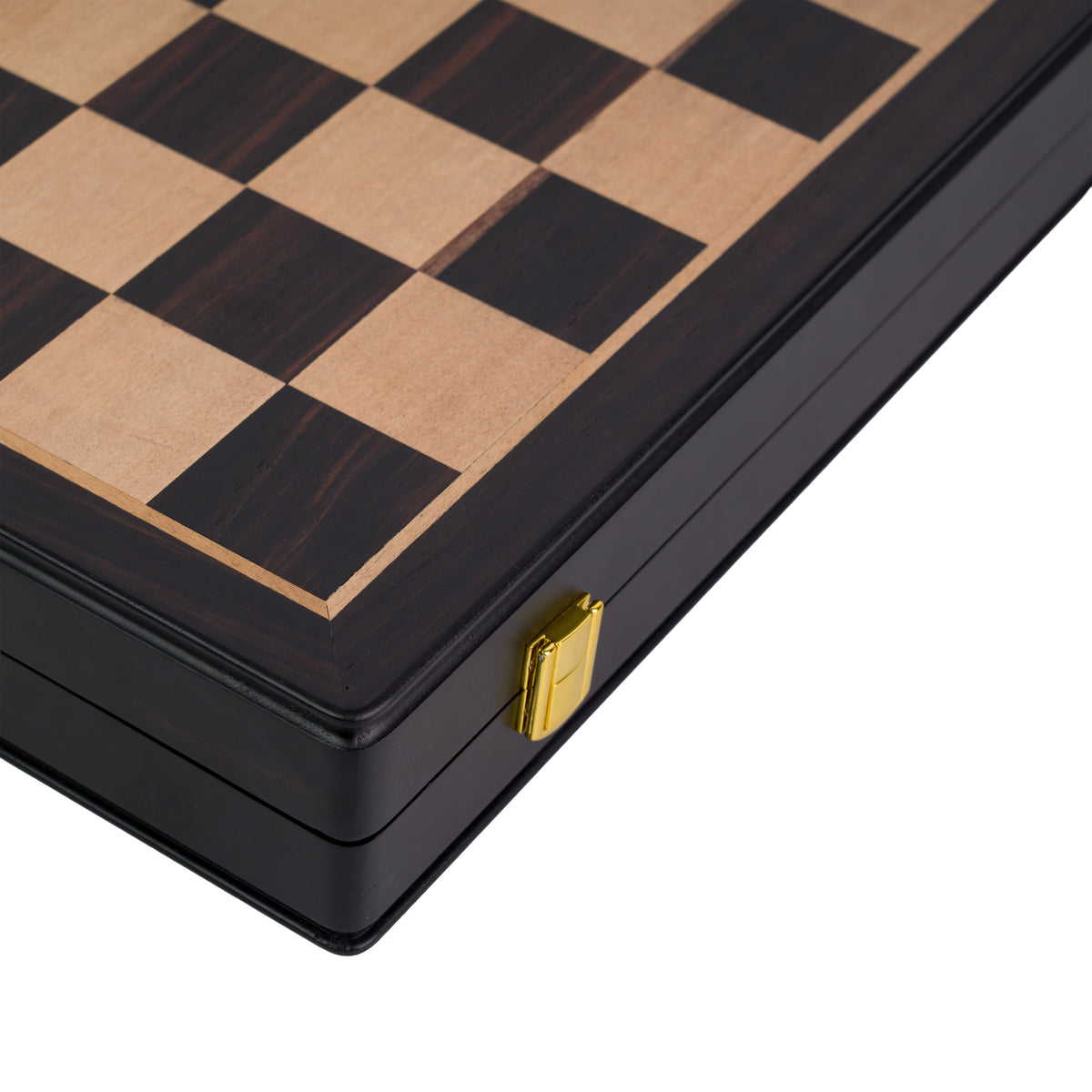 Ajedrez de Madera Modelo Tal - Plegable Sin Coordenadas con piezas de polímero y almacenamiento interior