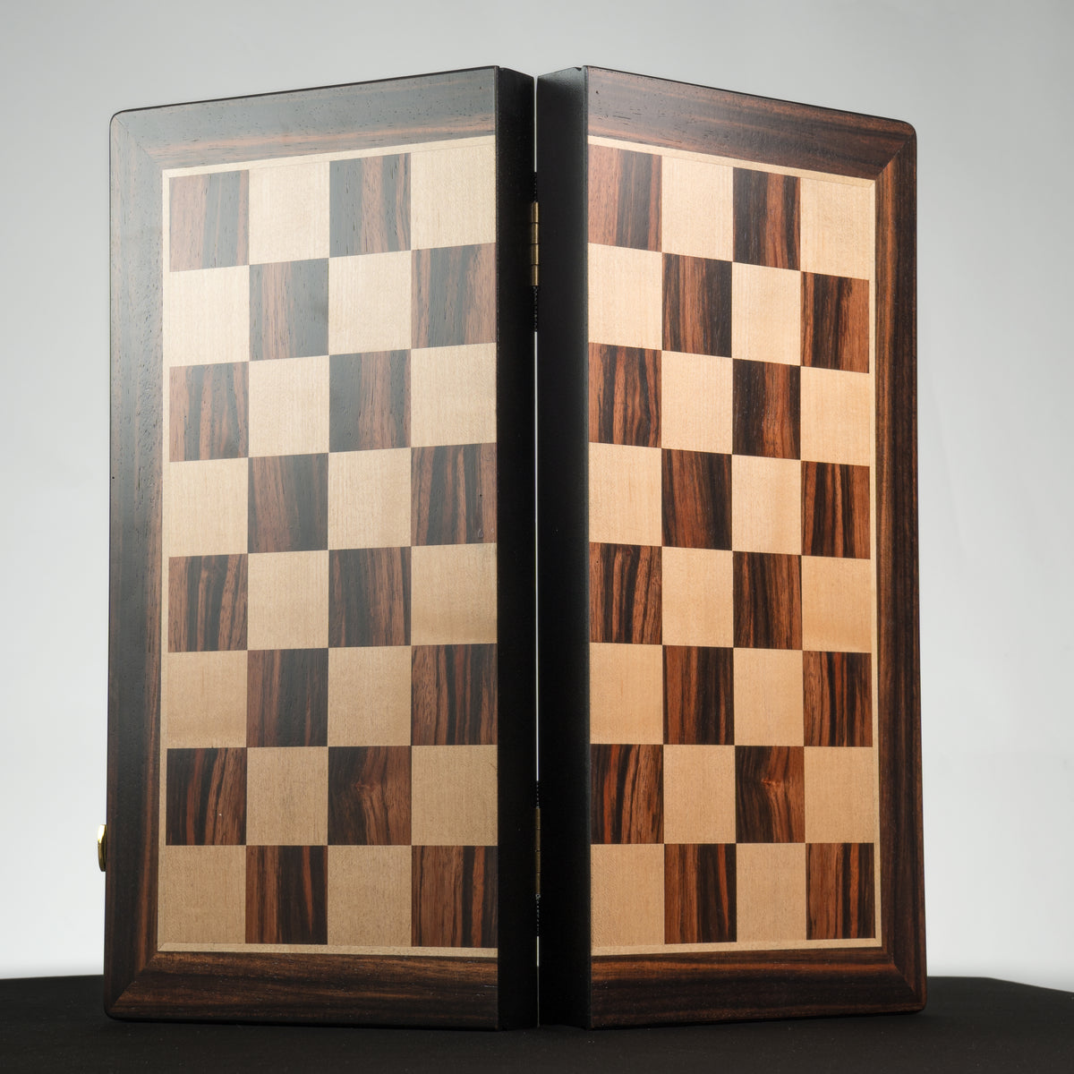 Ajedrez Grande de Madera Elegante - Plegable Sin Coordenadas