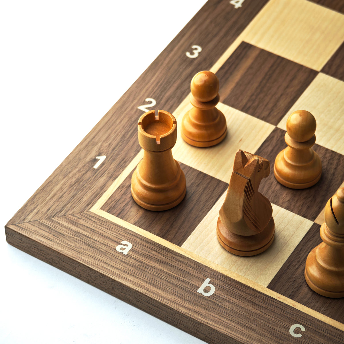 Ajedrez de Madera SET Jugador de Torneo Nogal 2.0