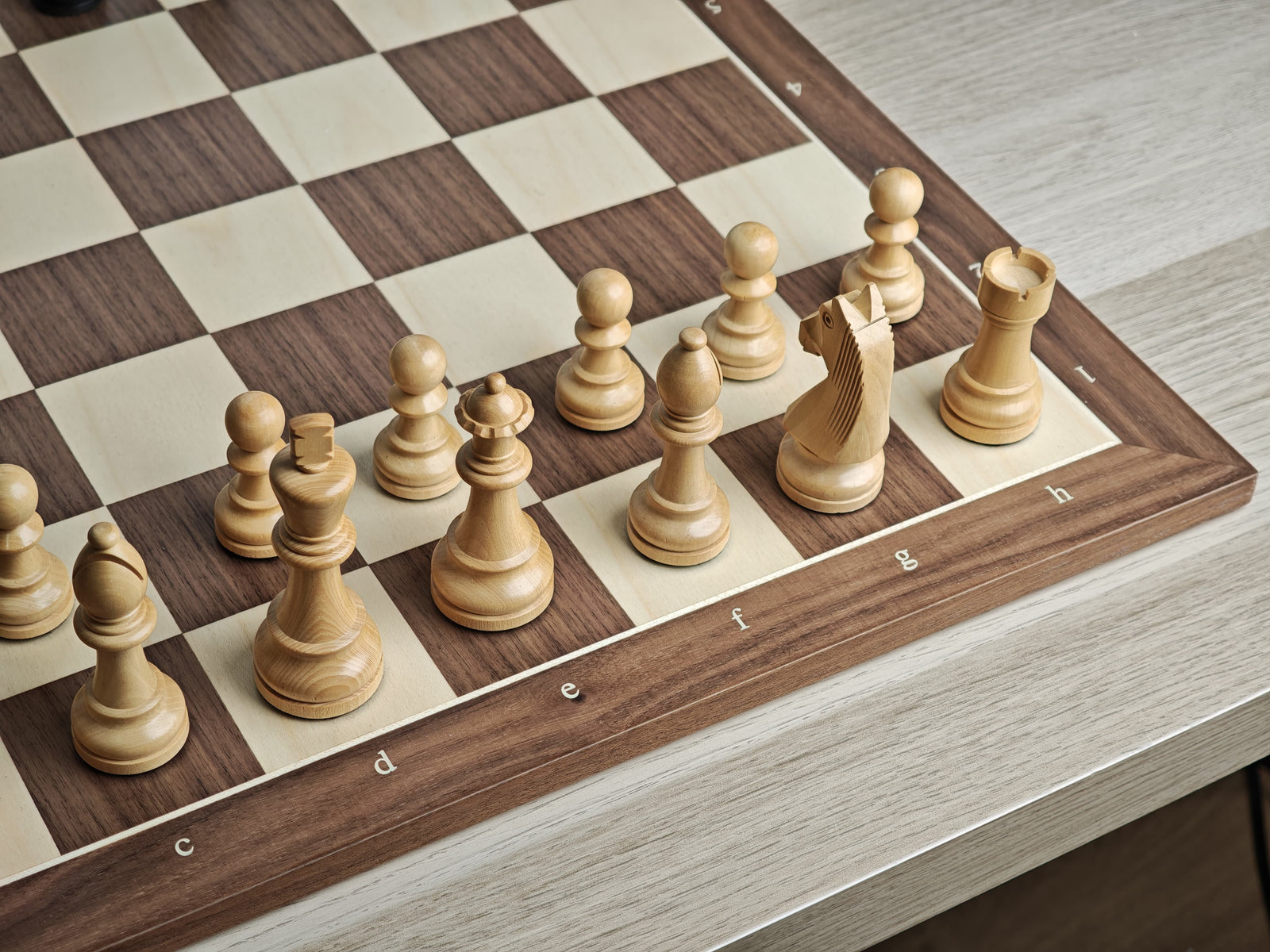 SET Nogal Estandar con Coordenadas mas Piezas FERRER Estandar Negro