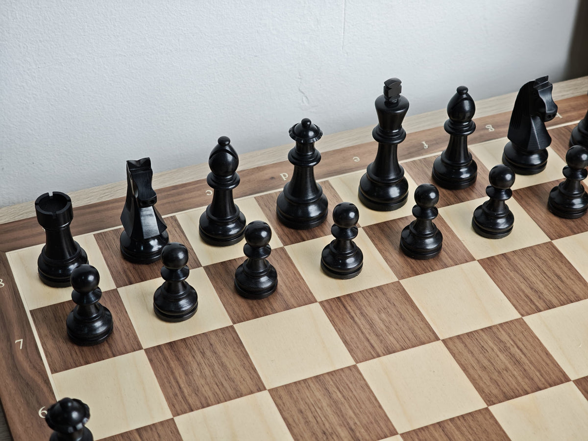 SET Nogal Estandar con Coordenadas mas Piezas FERRER Estandar Negro