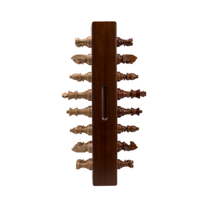 Tablero De Ajedrez Madera 33x33cm Magnético