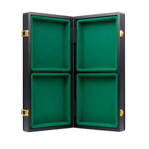 Ajedrez de Madera Modelo Tal - Plegable Sin Coordenadas con piezas  de polímero y almacenamiento interior