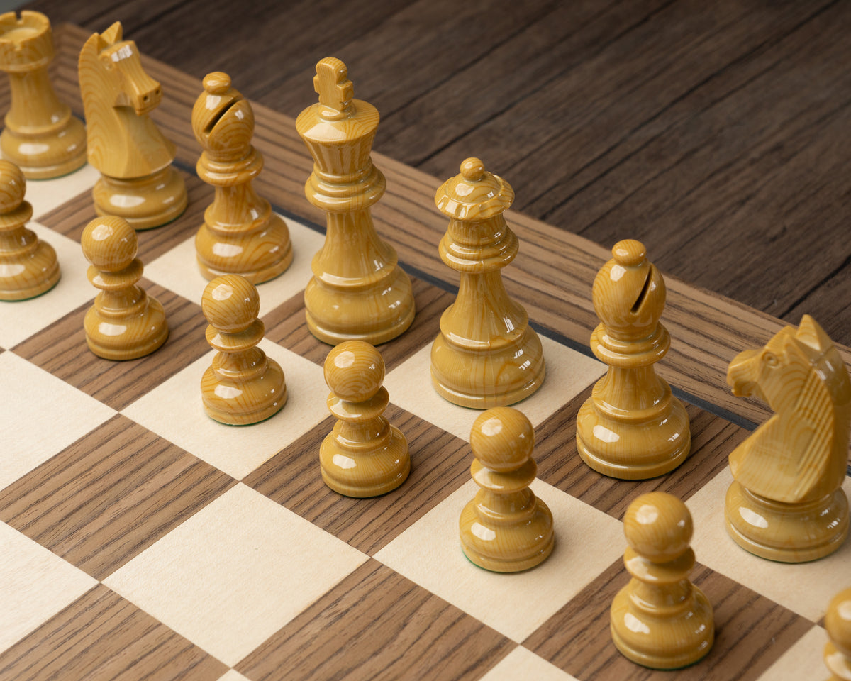 Piezas de Ajedrez de Torneo Doble Peso Modelo Heidelberg (8603041038618)