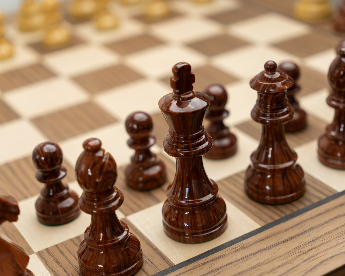 Piezas de Ajedrez de Torneo Doble Peso Modelo Heidelberg (8603041038618)