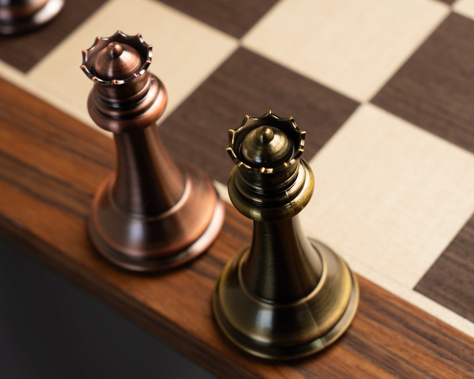 Piezas de Ajedrez de Metalizadas Cian y Bronce (8867928506650)