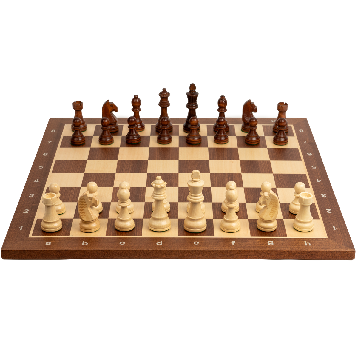 Ajedrez de Madera SET Jugador de Torneo Caoba 2.0