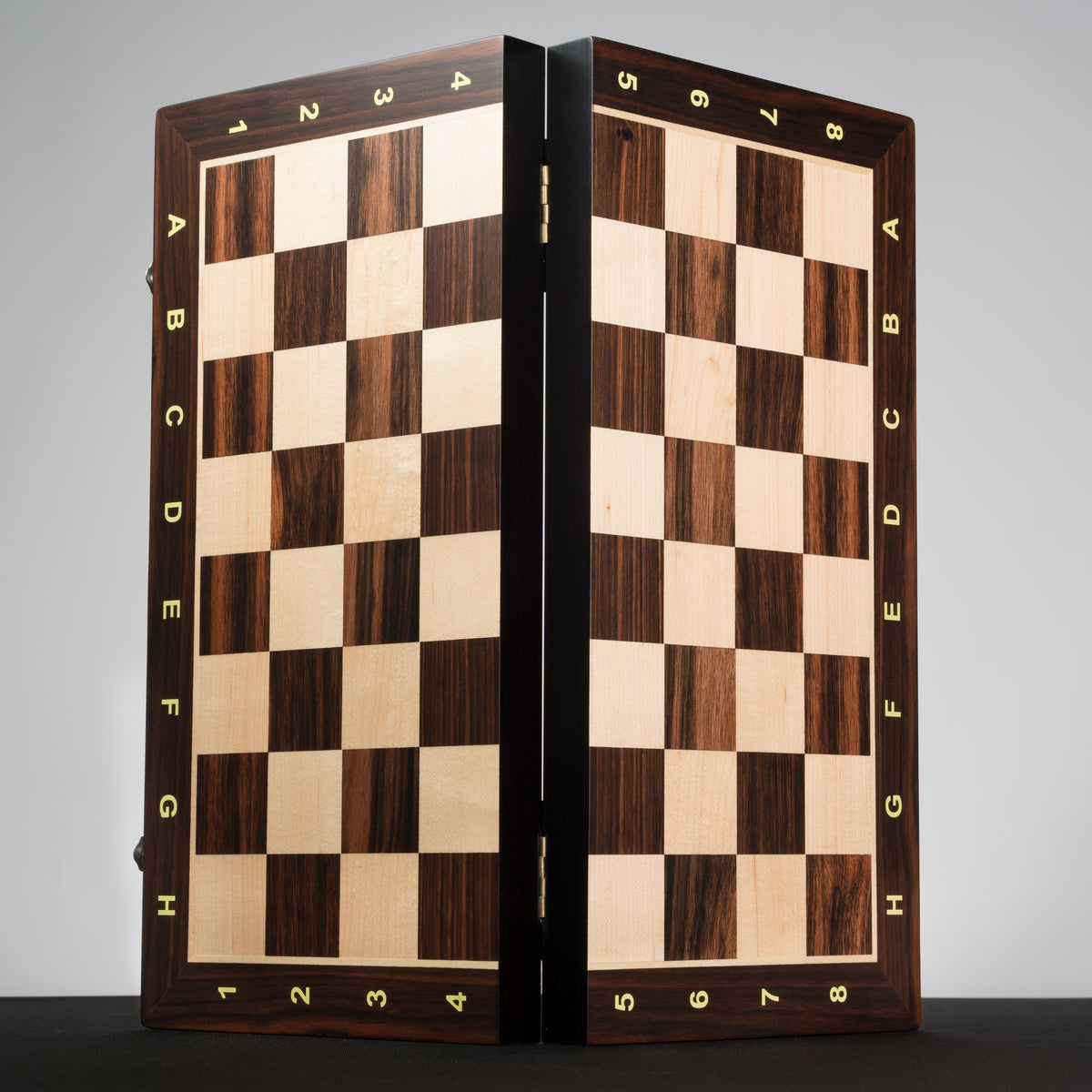 Tablero De Ajedrez Madera Plegable Y Magnético Premium