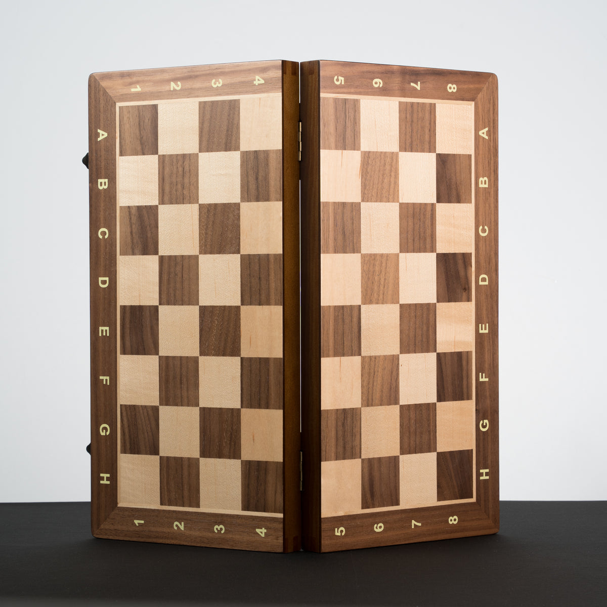 Tablero De Ajedrez Madera Plegable Y Magnético Premium