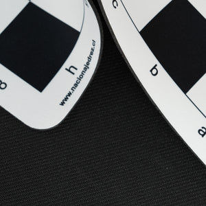Tablero de Ajedrez de Goma Tipo Mousepad de 3mm