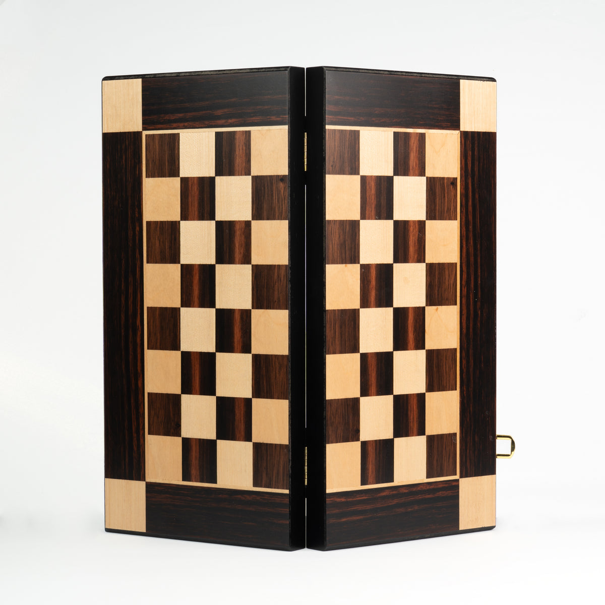 Tablero de Madera Plegable con Piezas Metálicas con Almacenamiento