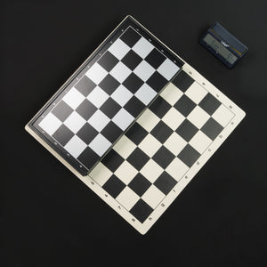 Tablero De Ajedrez Magnético 47x47cm Blanco y Negro