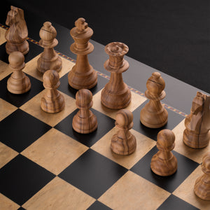 Ajedrez de Madera Ferrer Set Gambito de Olivo
