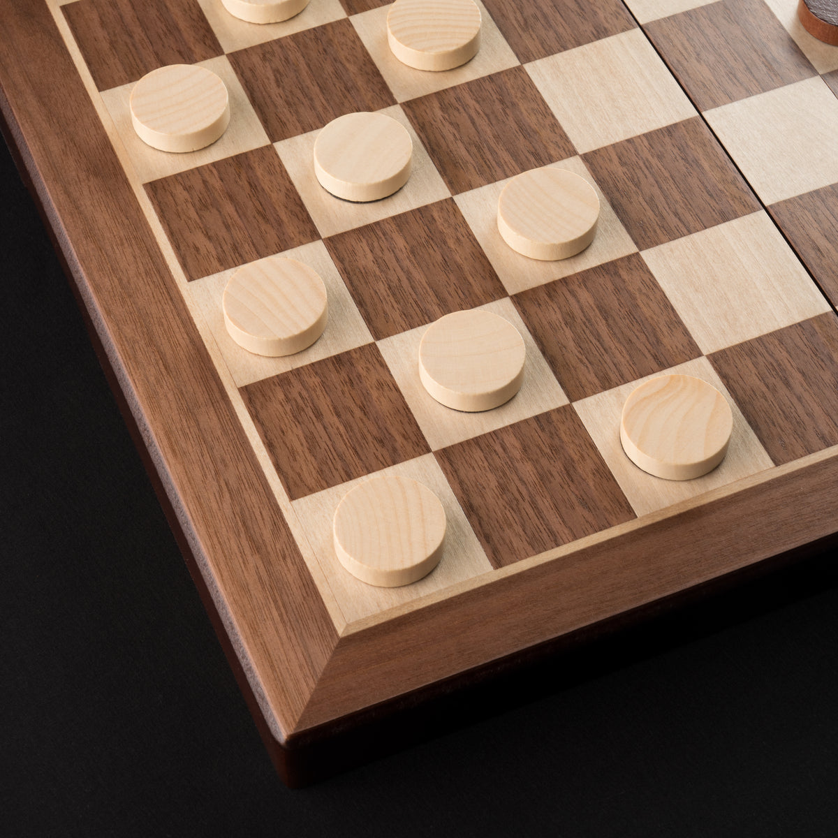 Ajedrez de Madera Magnético con set de damas Nación Ajedrez