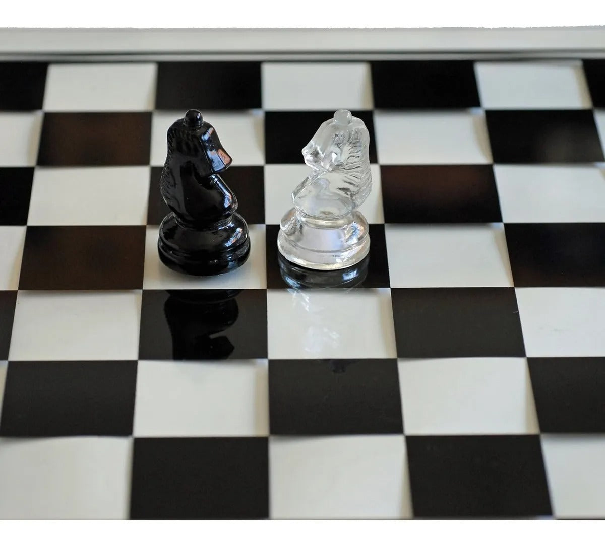 Ajedrez de vidrio 35x35cm