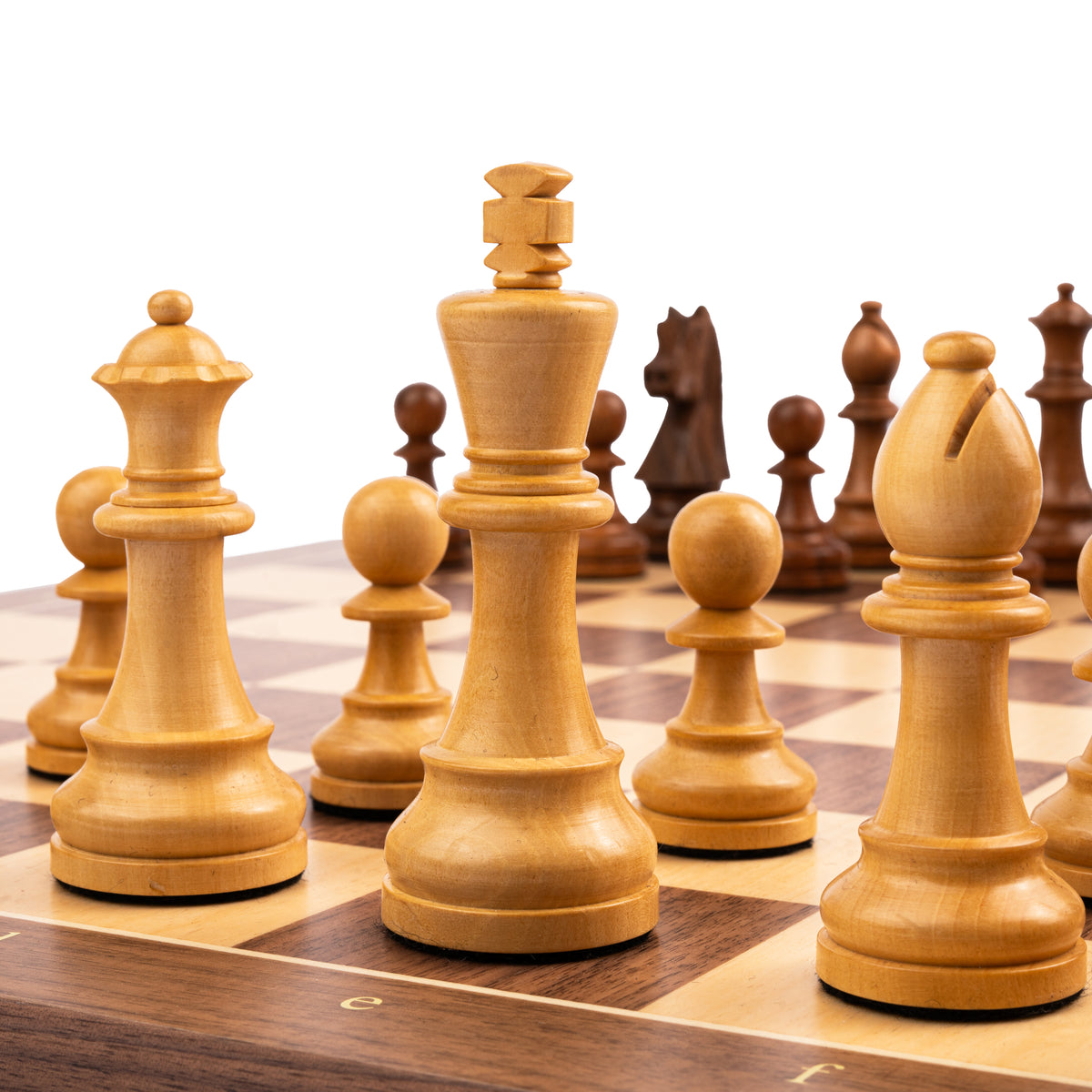 SET Nogal Estandar con Coordenadas mas Piezas FERRER Estandar Acacia