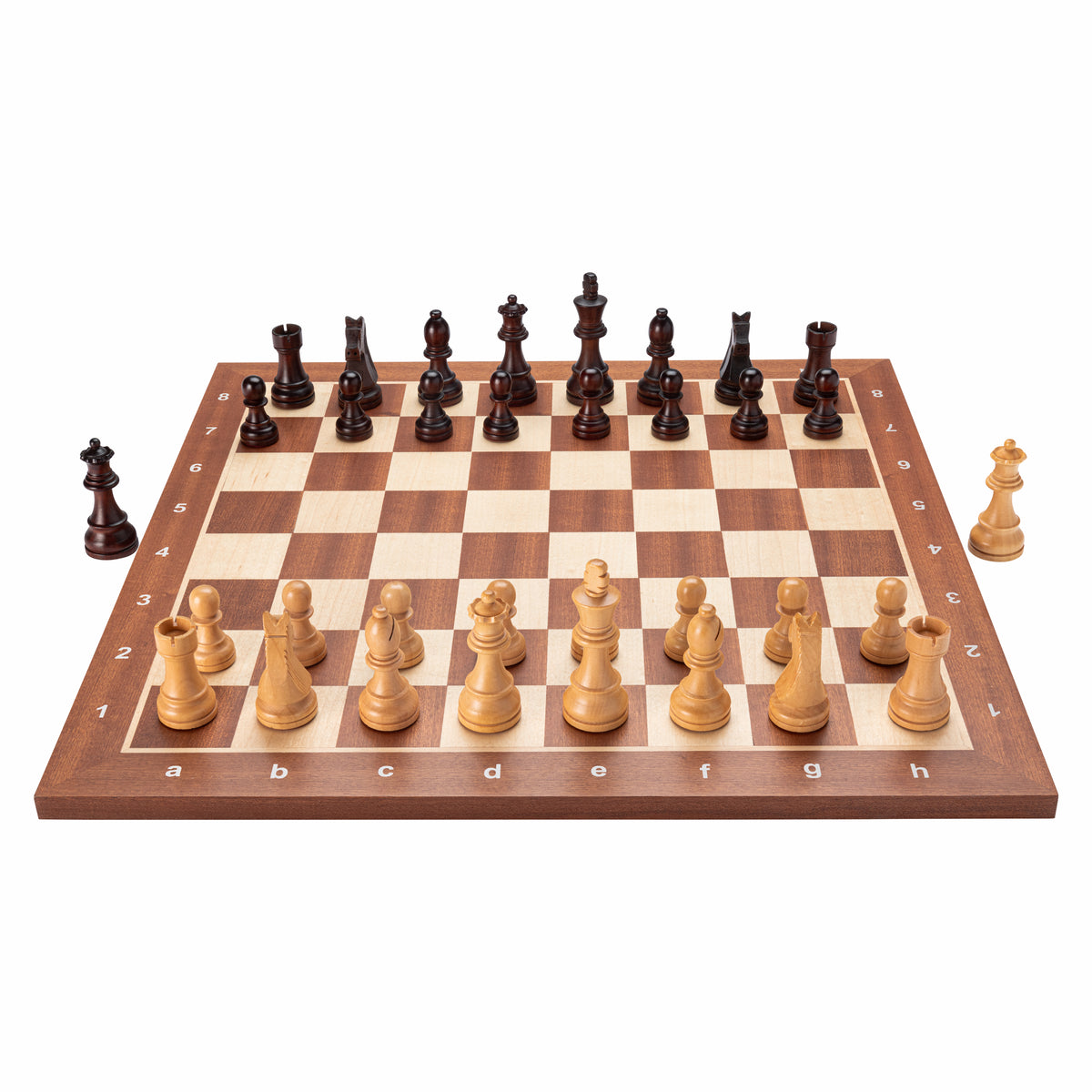 Ajedrez de Madera SET Jugador de Torneo Caoba 2.0