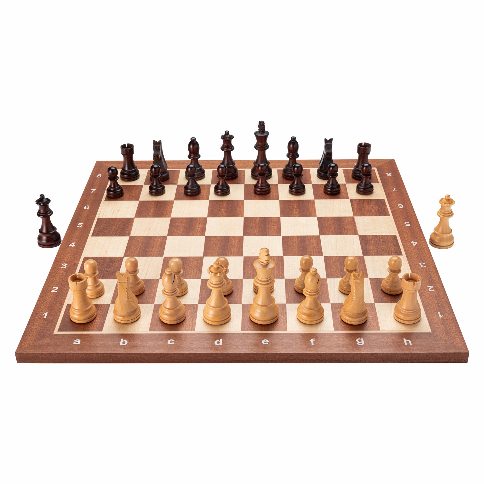 Ajedrez de Madera SET Jugador de Torneo Caoba 2.0