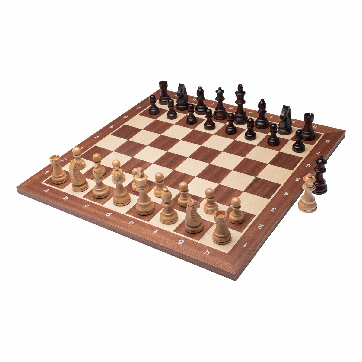 Ajedrez de Madera SET Jugador de Torneo Caoba 2.0