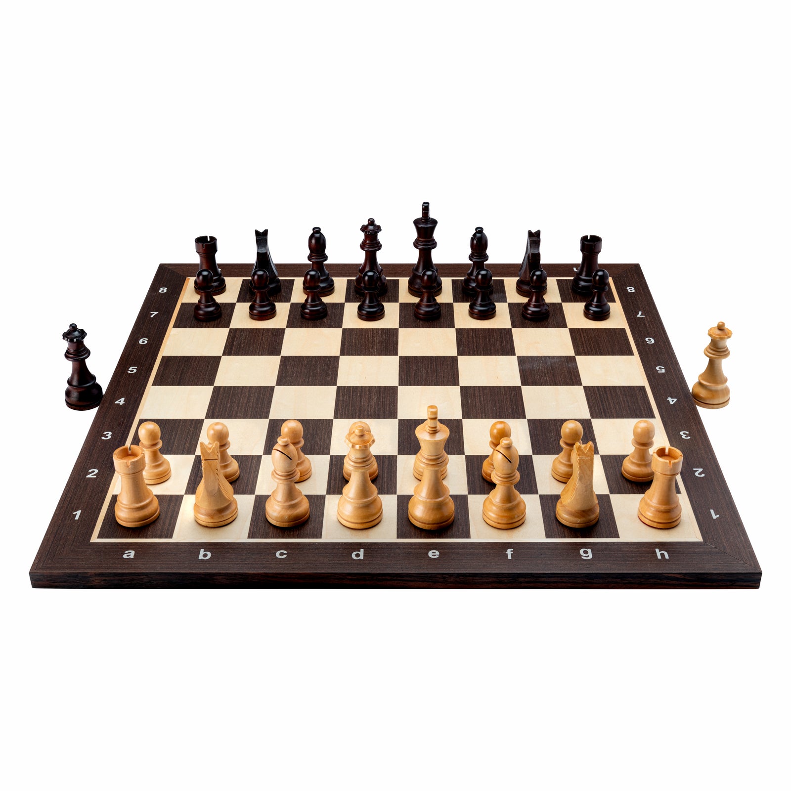 Ajedrez de Madera SET Jugador de Torneo Ebano 2.0