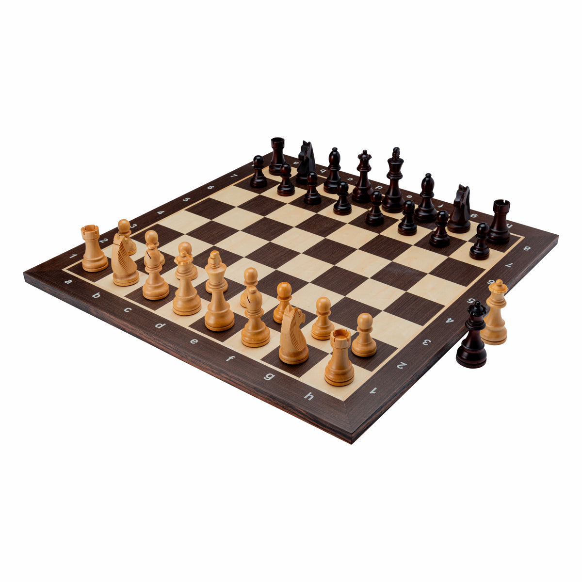 Ajedrez de Madera SET Jugador de Torneo Ebano 2.0