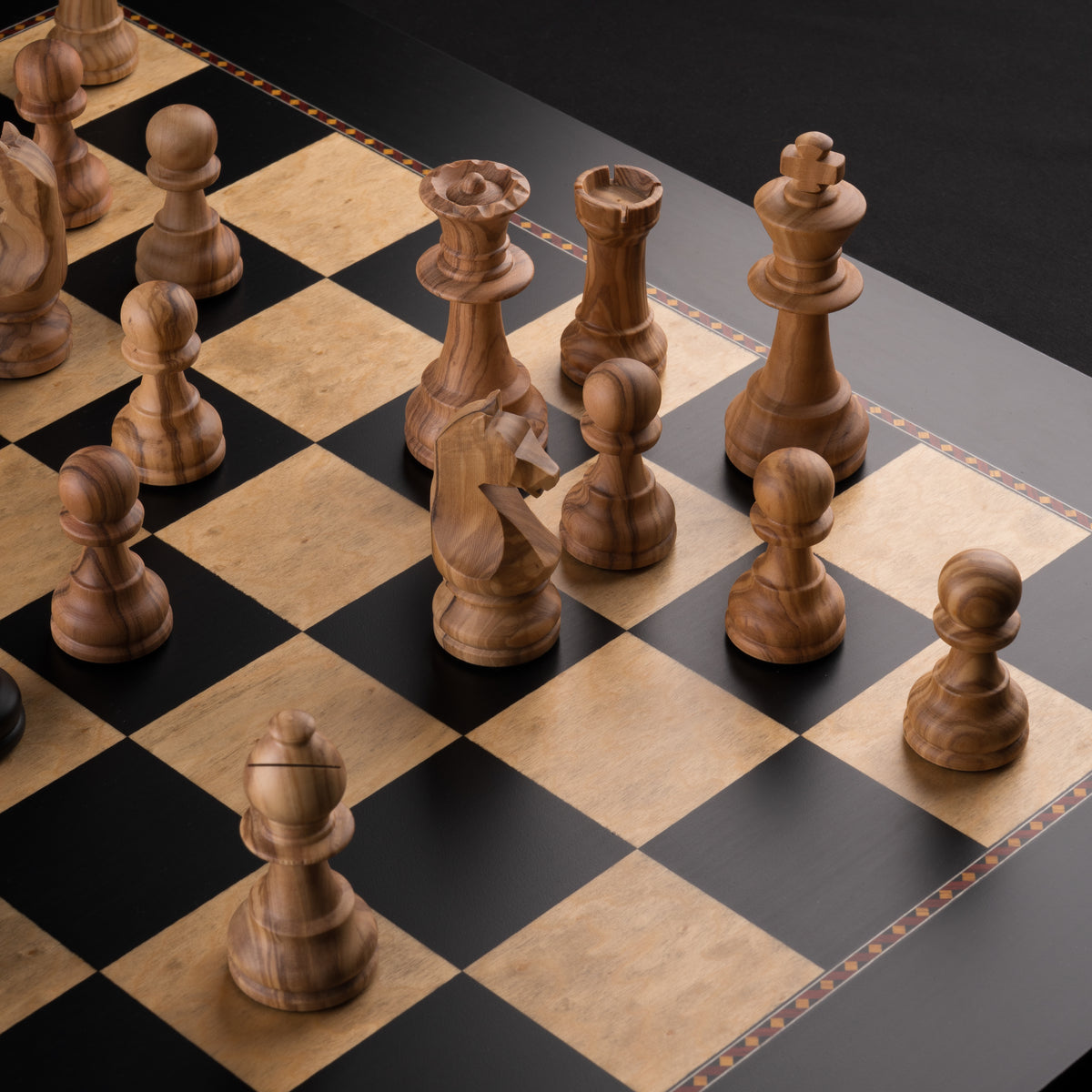 Ajedrez de Madera Ferrer Set Gambito de Olivo