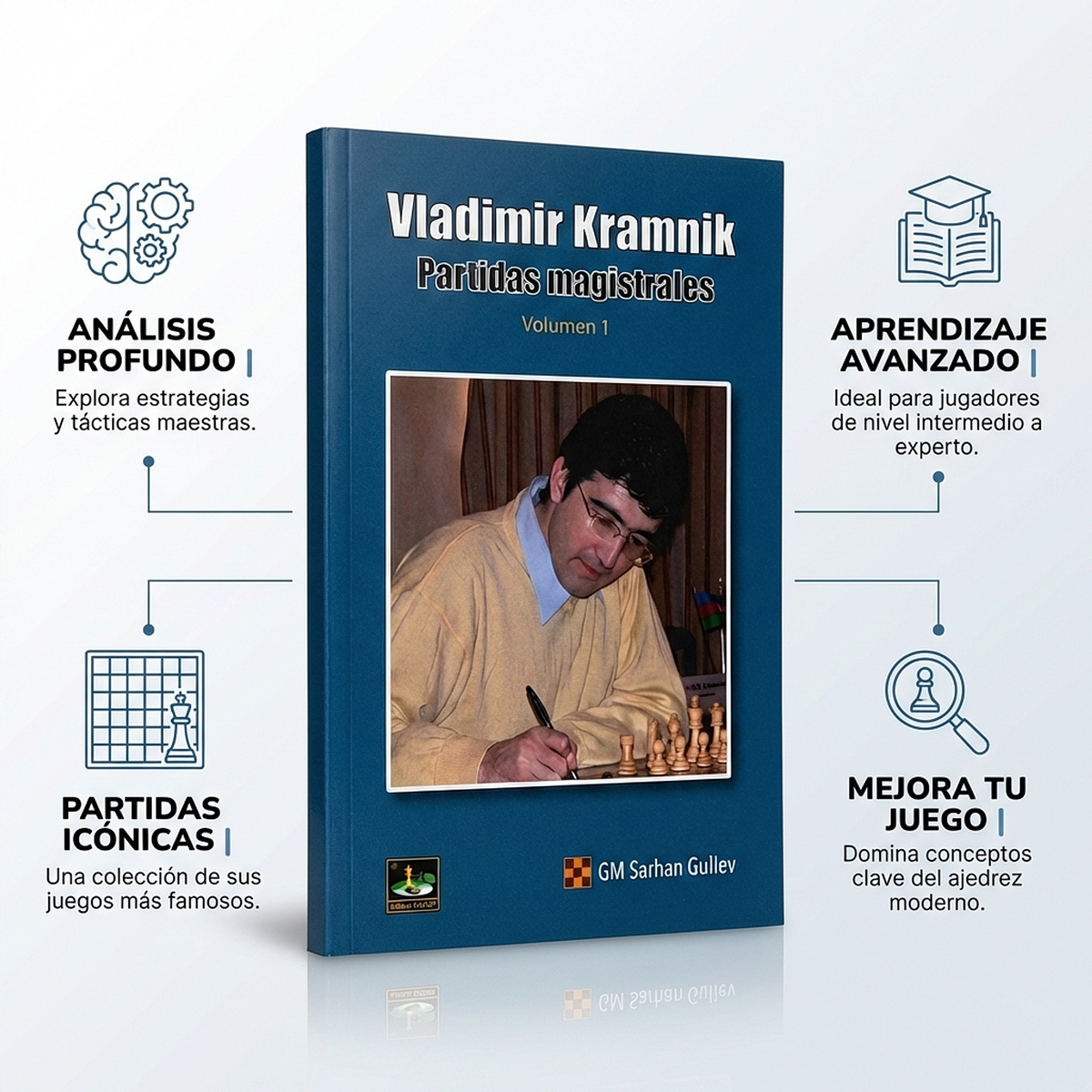 Vladimir Kramnik: Partidas Magistrales (vol. 1)