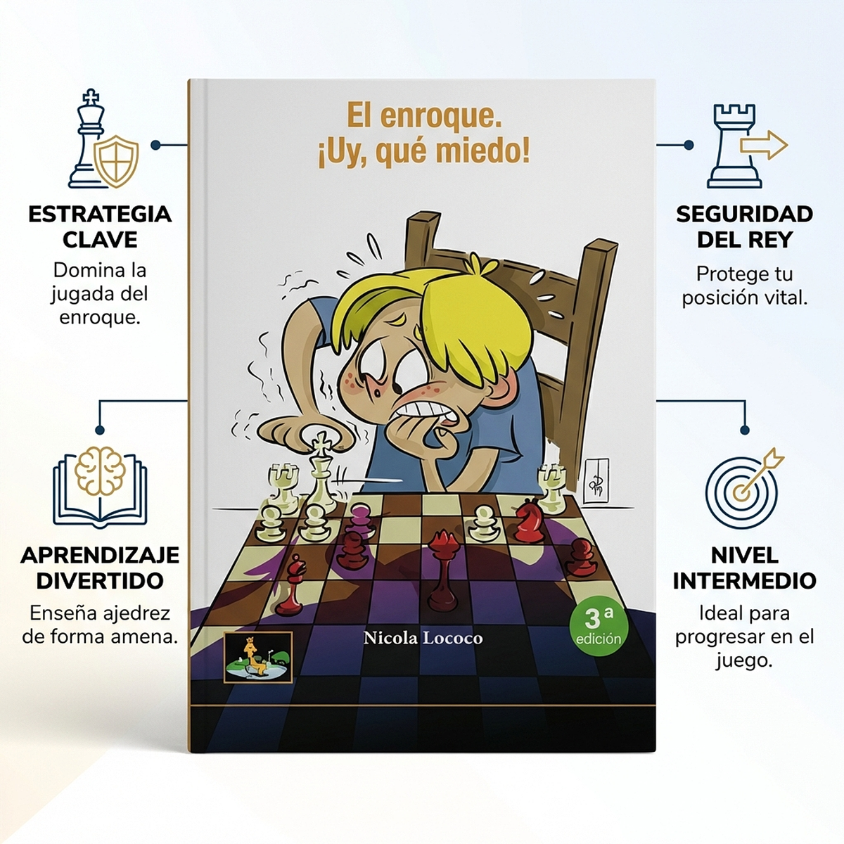 El enroque ¡Uy que miedo! - Nicola Lococo (Para niños)