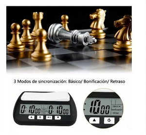 Reloj De Ajedrez Con Temporizador Digital Basico Entry Level