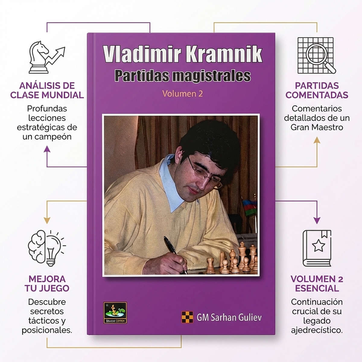 Vladimir Kramnik: Partidas Magistrales (vol. 2)