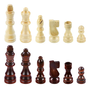 Tablero De Ajedrez Madera Plegable Y Magnético Premium 40x40