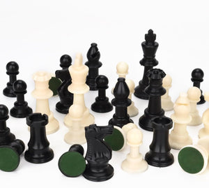 Tablero De Ajedrez Escolar Set Bolso Rígido Medidas Oficiales