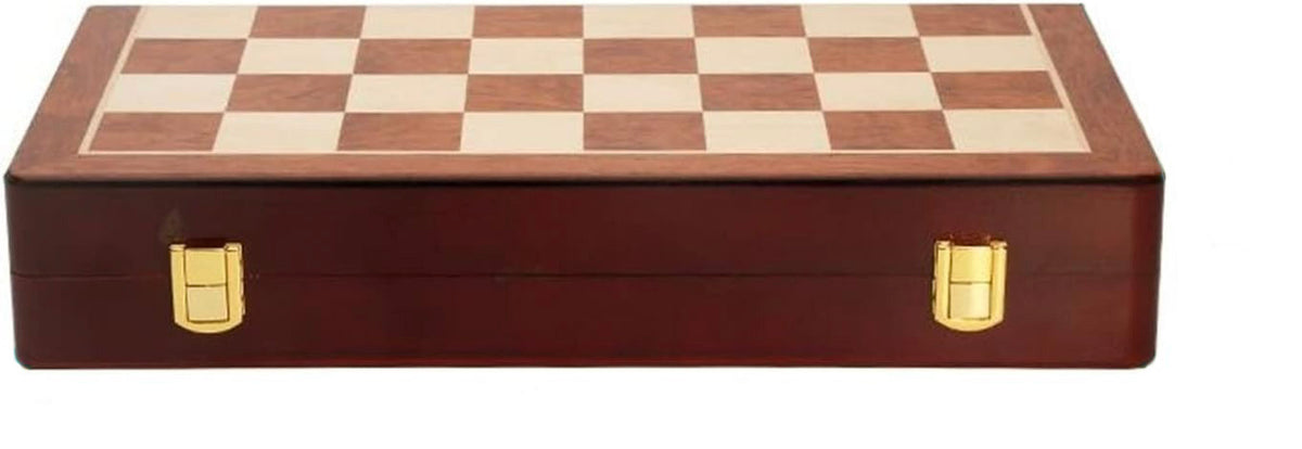 Ajedrez de Madera Grande Plegable Polímero 52X52cm