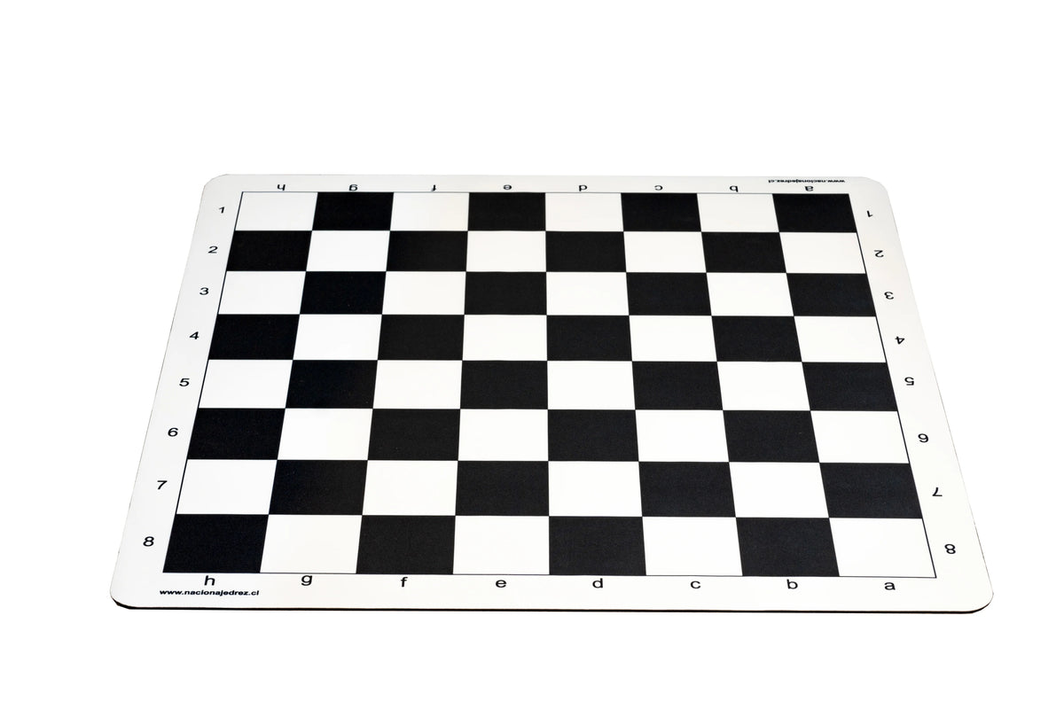 Tablero de Ajedrez de Goma Tipo Mousepad de 3mm