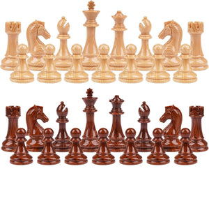 Ajedrez de Madera Grande Plegable Polímero 52X52cm