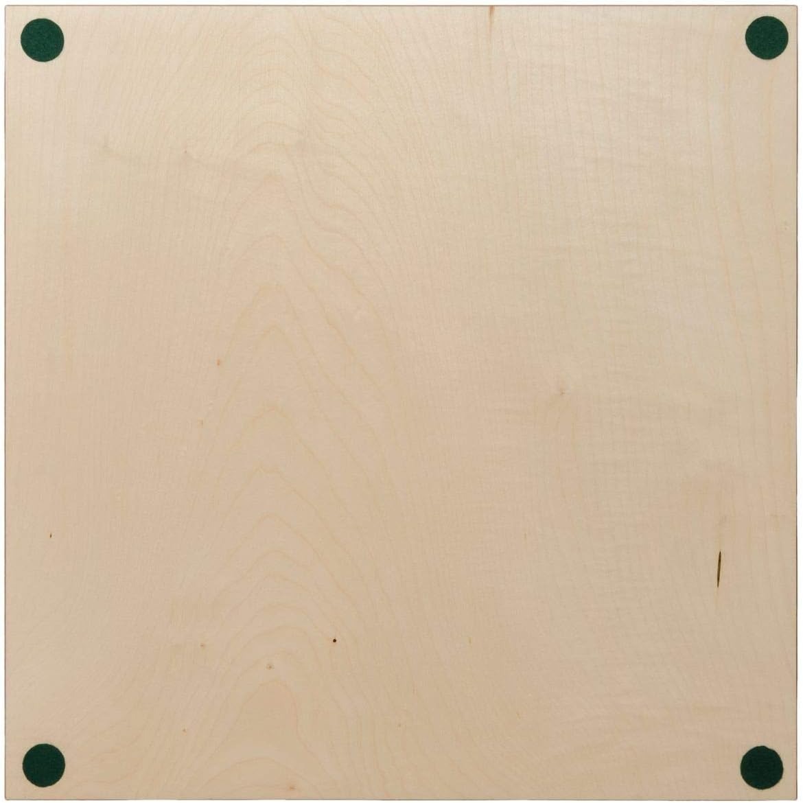 Tablero de Ajedrez de Madera para Jugadores de Torneo Caoba 2 sin Coordenadas