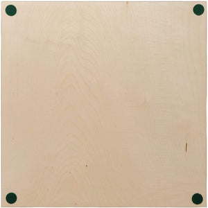 Tablero de Ajedrez de Madera para Jugadores de Torneo Caoba 2 sin Coordenadas