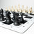 Tablero de ajedrez de goma con set de piezas ABS